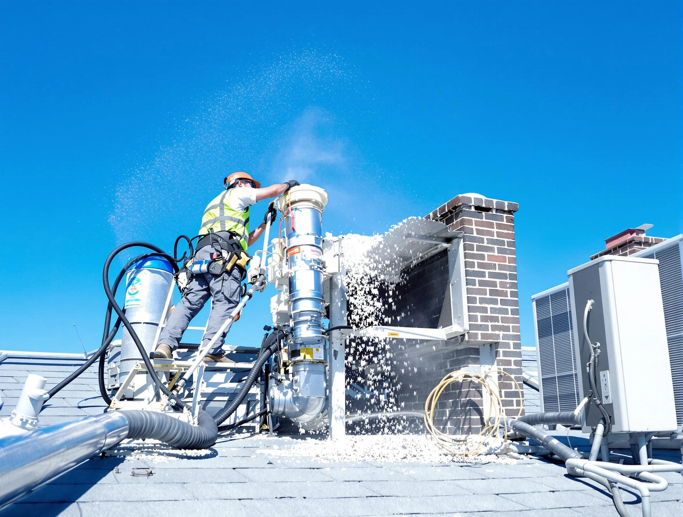 Expert roof dryer vent cleaning by Springfield Dryer Vent Cleaning in Springfield
