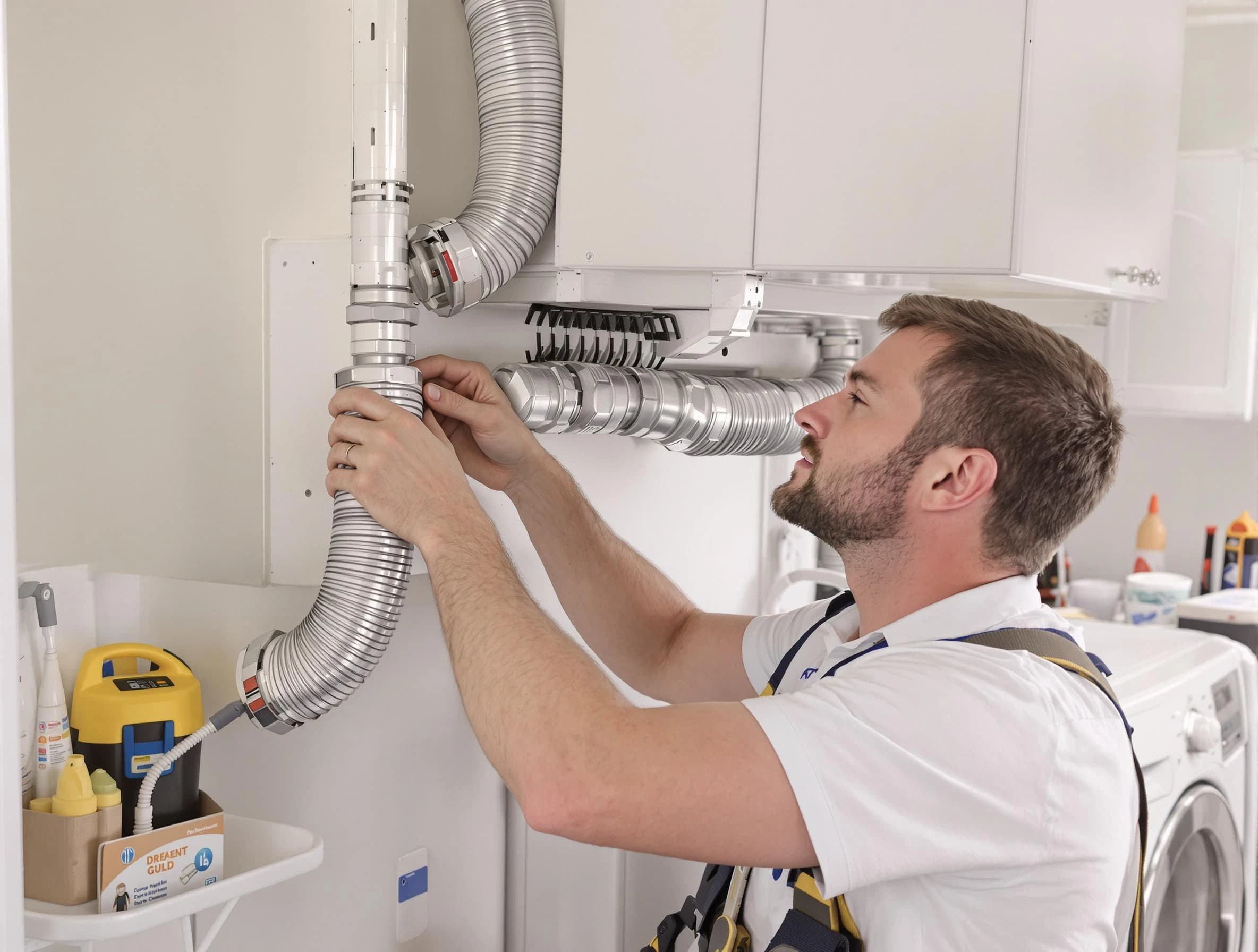 Professional dryer vent repair and installation by Springfield Dryer Vent Cleaning in Springfield