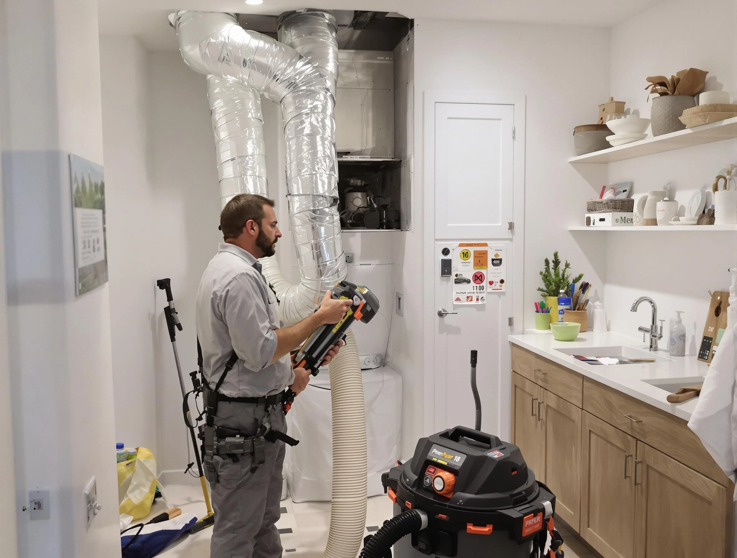 Clogged Dryer Vent Cleaning in Springfield