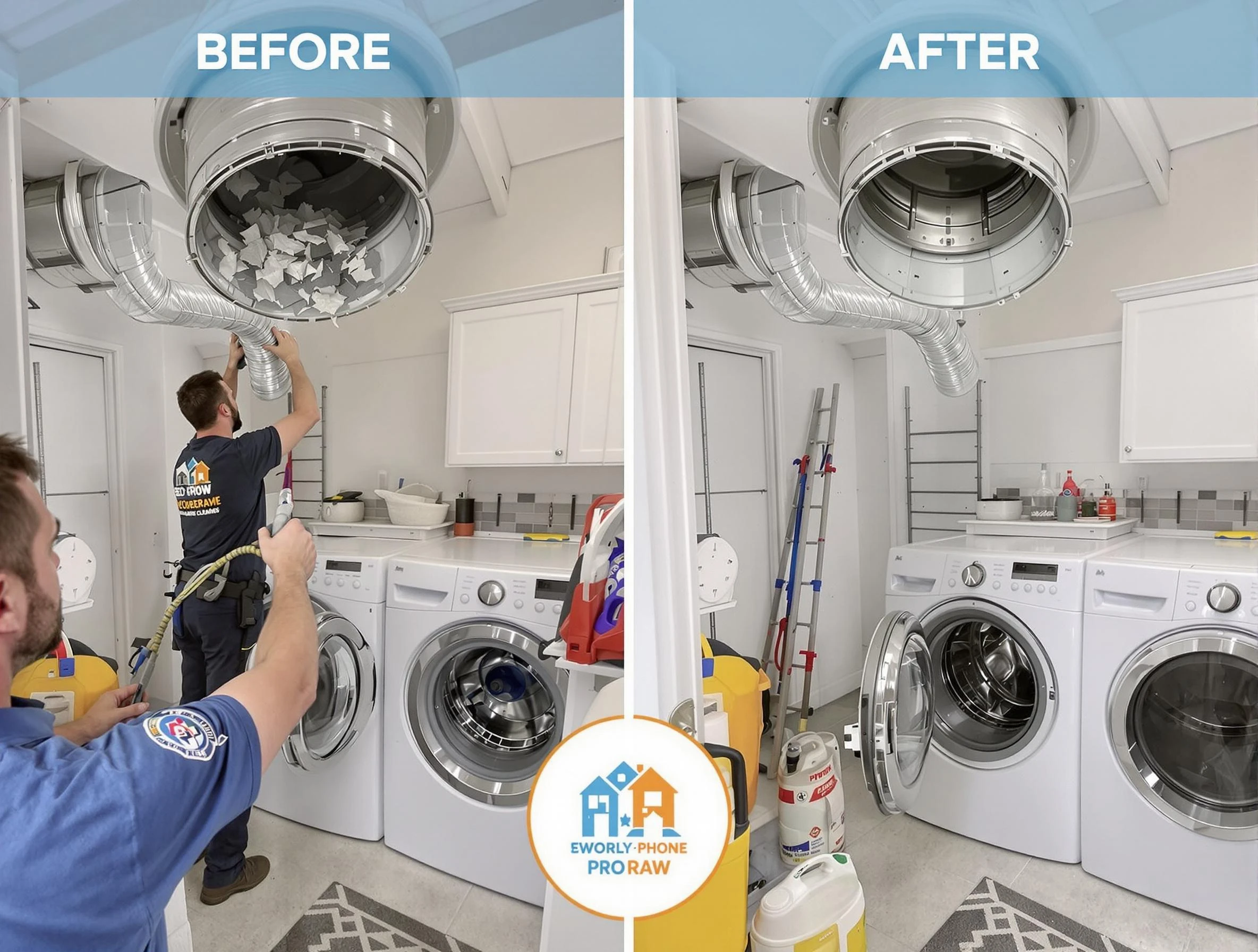 Residential dryer vent cleaning by Springfield Dryer Vent Cleaning in Springfield